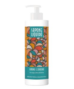 Erboristeria magentina Sapone Liquido Limone E Zenzero 500 Ml Saponi Magentina