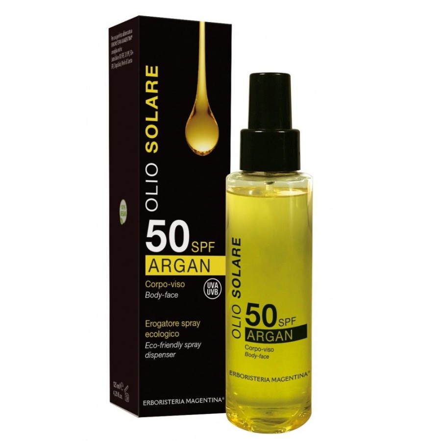 Erboristeria magentina Olio Spray Solare Spf50 Solari