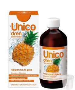 Erboristeria magentina Unico Dren - Con Estratto E Succo Concentrato Di Ananas Unico