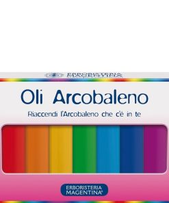 Erboristeria magentina Set Mini Arcobaleno 7 Colori Oli Arcobaleno