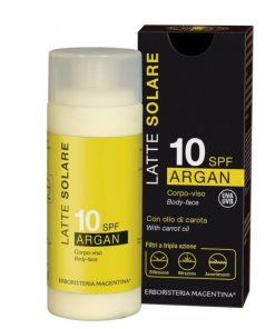 Erboristeria magentina Latte Solare Spf10 Solari