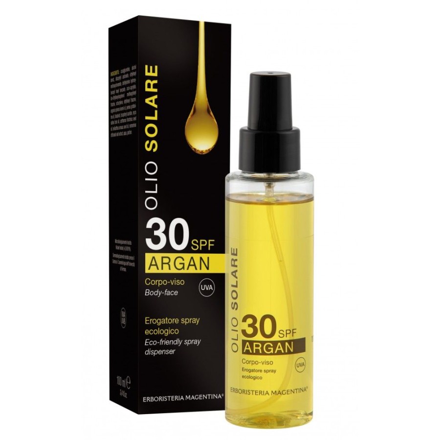 Erboristeria magentina Olio Spray Solare Spf30 Solari