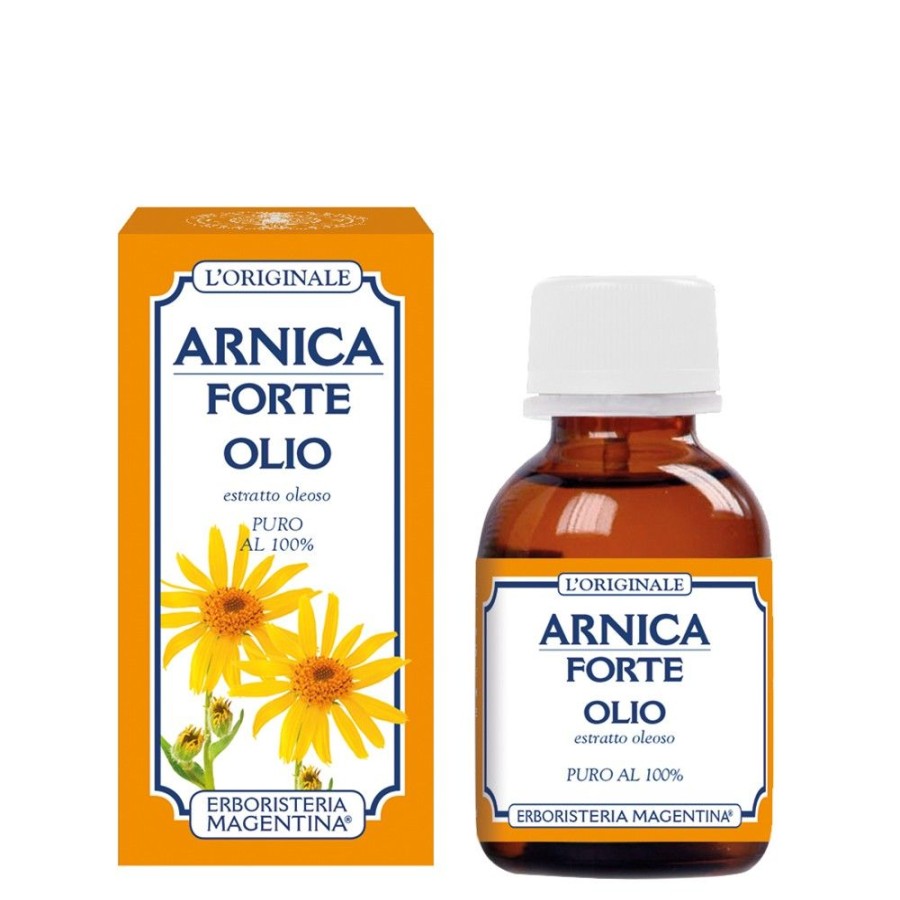 Erboristeria magentina Olio Puro 100% Arnica Forte Arnica Forte