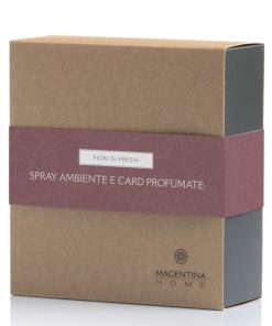 Erboristeria magentina Fiori Di Fresia - Kit Card Profumata E Spray Ambiente Magentina Home