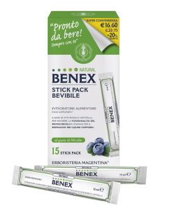 Erboristeria magentina Stick Pack Bevibile Natural Benex Natural Benex