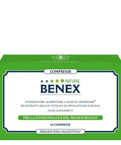 Erboristeria magentina Compresse Natural Benex Natural Benex