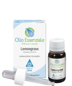 Erboristeria magentina Olio Essenziale Lemongrass Oli Essenziali