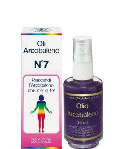 Erboristeria magentina Olio Arcobaleno N. 7 Porpora Equilibrio Oli Arcobaleno