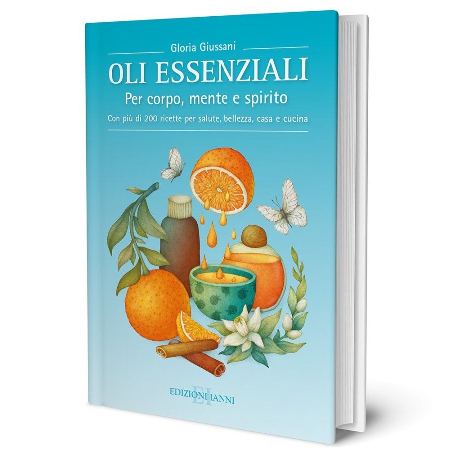 Erboristeria magentina Libro \\"Oli Essenziali - Per Corpo, Mente E Spirito\\" Oli Essenziali