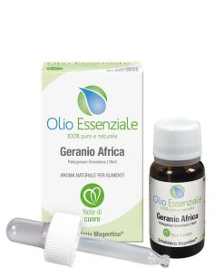 Erboristeria magentina Olio Essenziale Geranio Africa Oli Essenziali